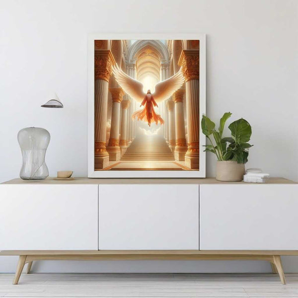 Paint by Numbers - Angel floats