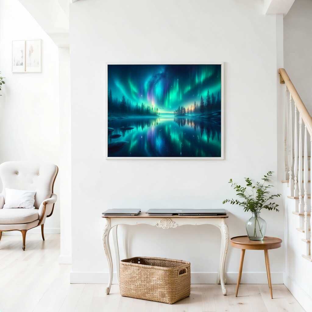 Paint by Numbers - Polar Lights Sea