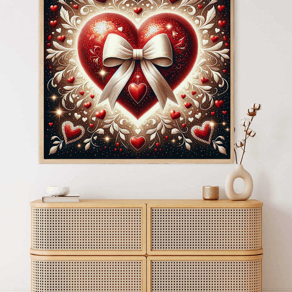 Paint by Numbers - Heart with Loop