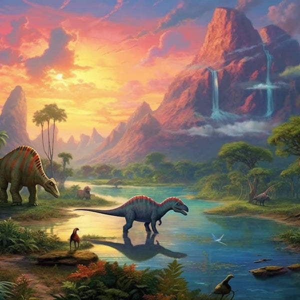 Dinosaurs - Paint by Numbers