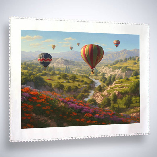 Valley, Balloons - Paint by Numbers