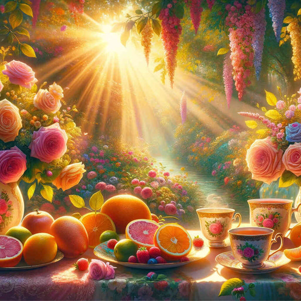 Paint by Numbers - Teacup Fruit