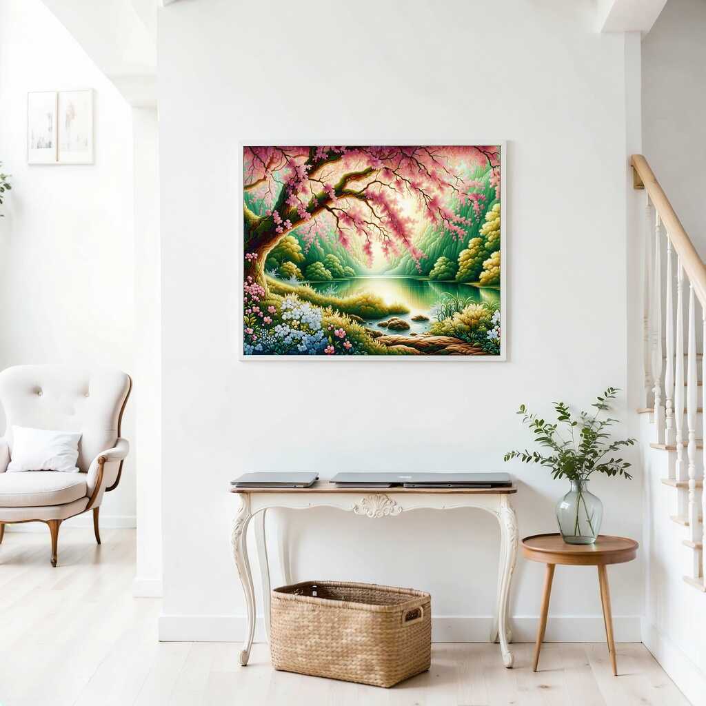 Paint by Numbers - Beautiful tree