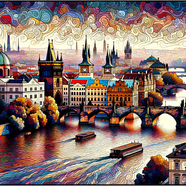 Prague - Paint by Numbers