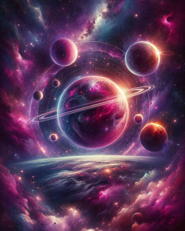 Paint by Numbers - Planetary System