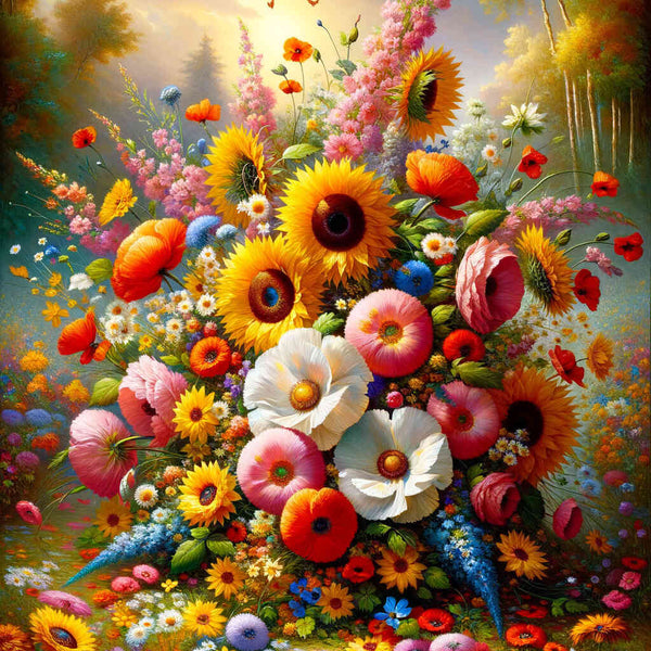 Paint by Numbers - Magnificent bouquet