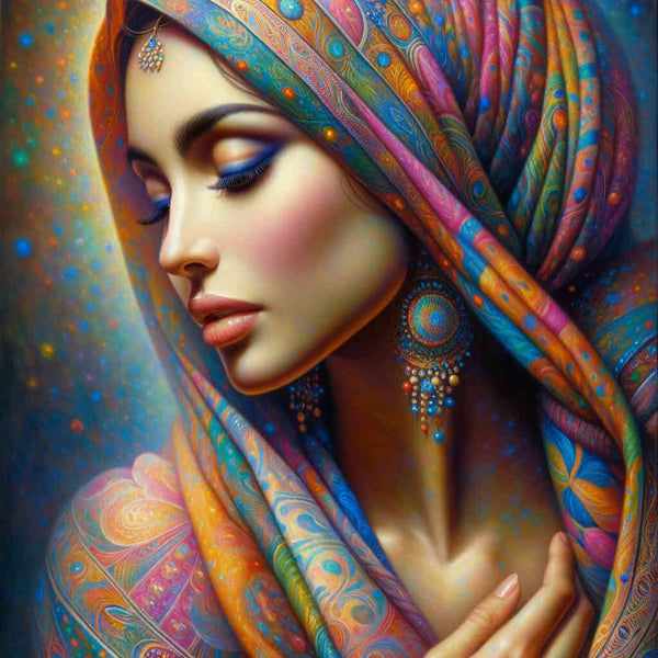 Paint by Numbers - Sanity with Colorful Cloth