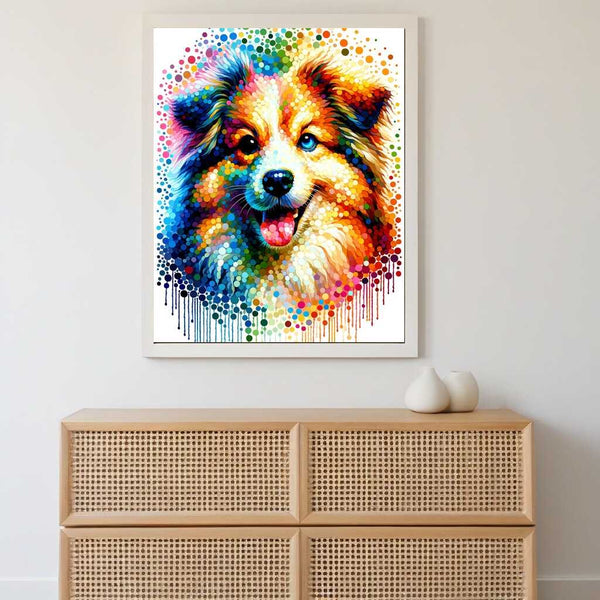 Paint by Numbers - Dog Gradient