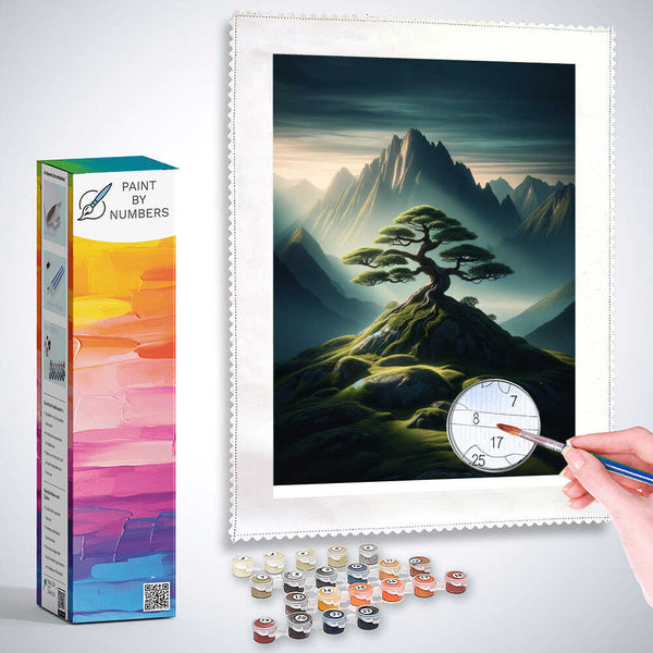 Paint by Numbers - Bonsai tree