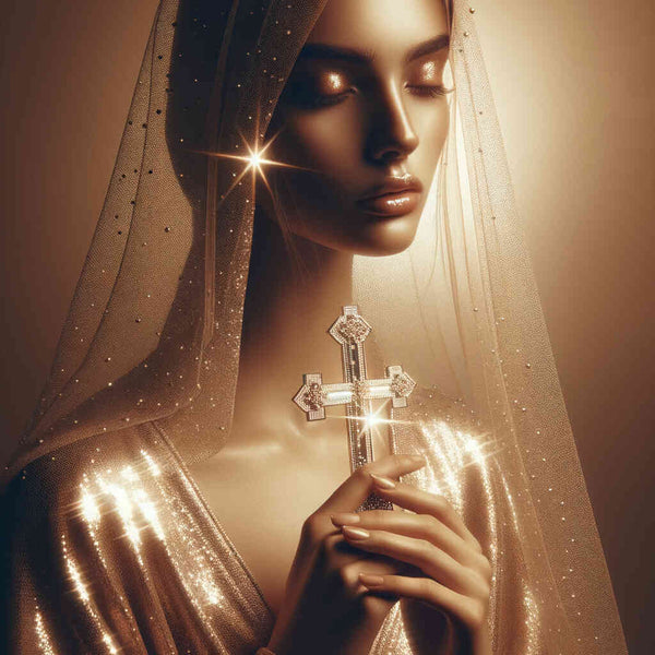 Paint by Numbers - Girl with cross