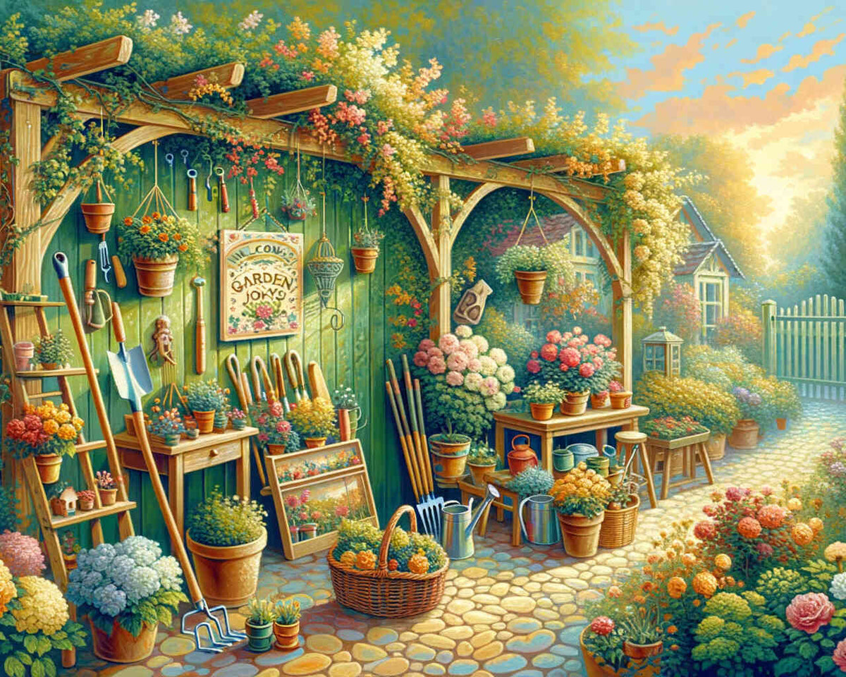 Paint by Numbers - Small gardening