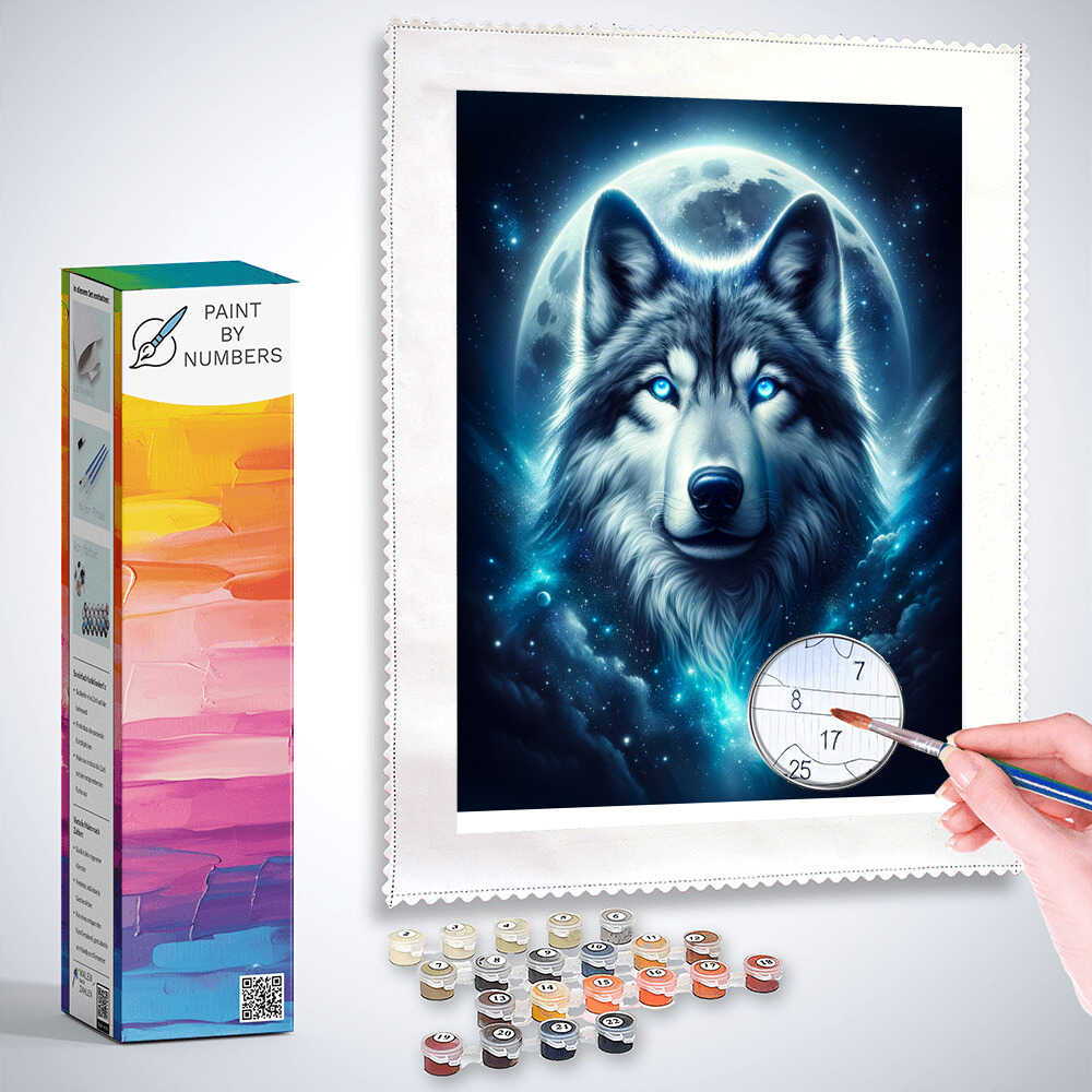 Paint by Numbers - Alphawolf