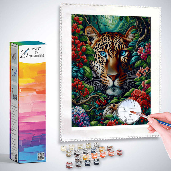 Paint by Numbers - Leopard Covered Itself