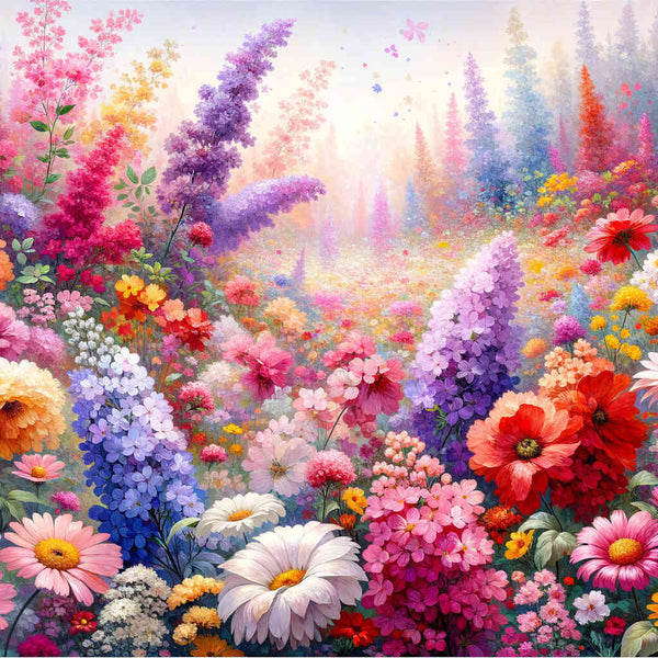 Paint by Numbers - Mix Flower Meadow