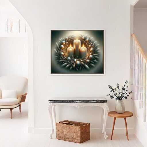 Paint by Numbers - Advent circle