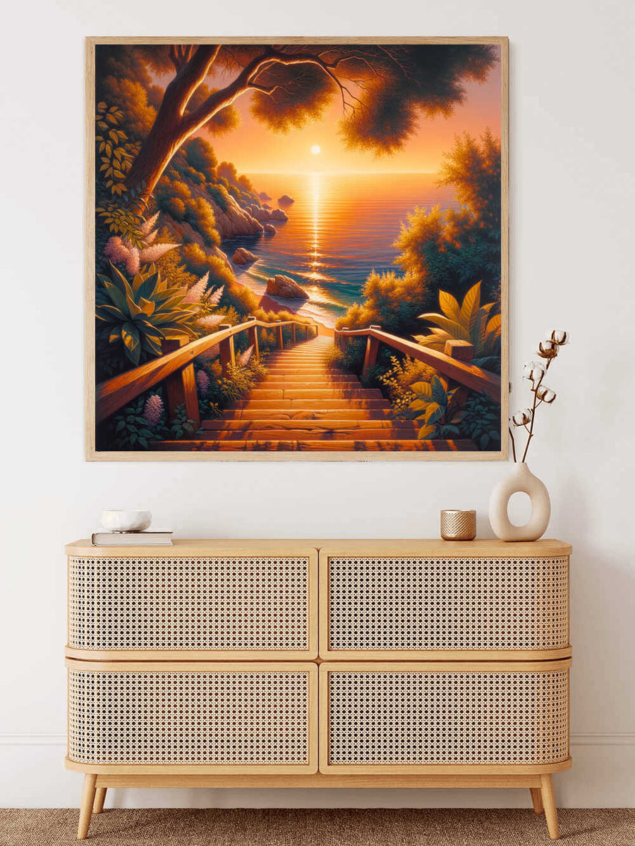 Paint by Numbers - Stairway to the Sea