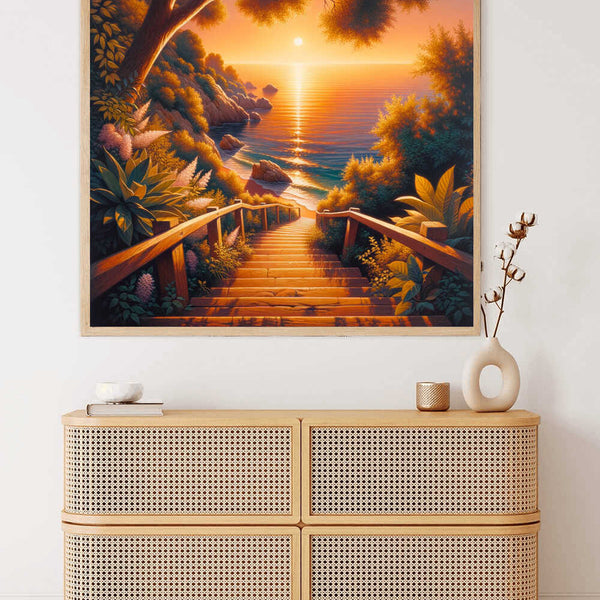 Paint by Numbers - Stairway to the Sea
