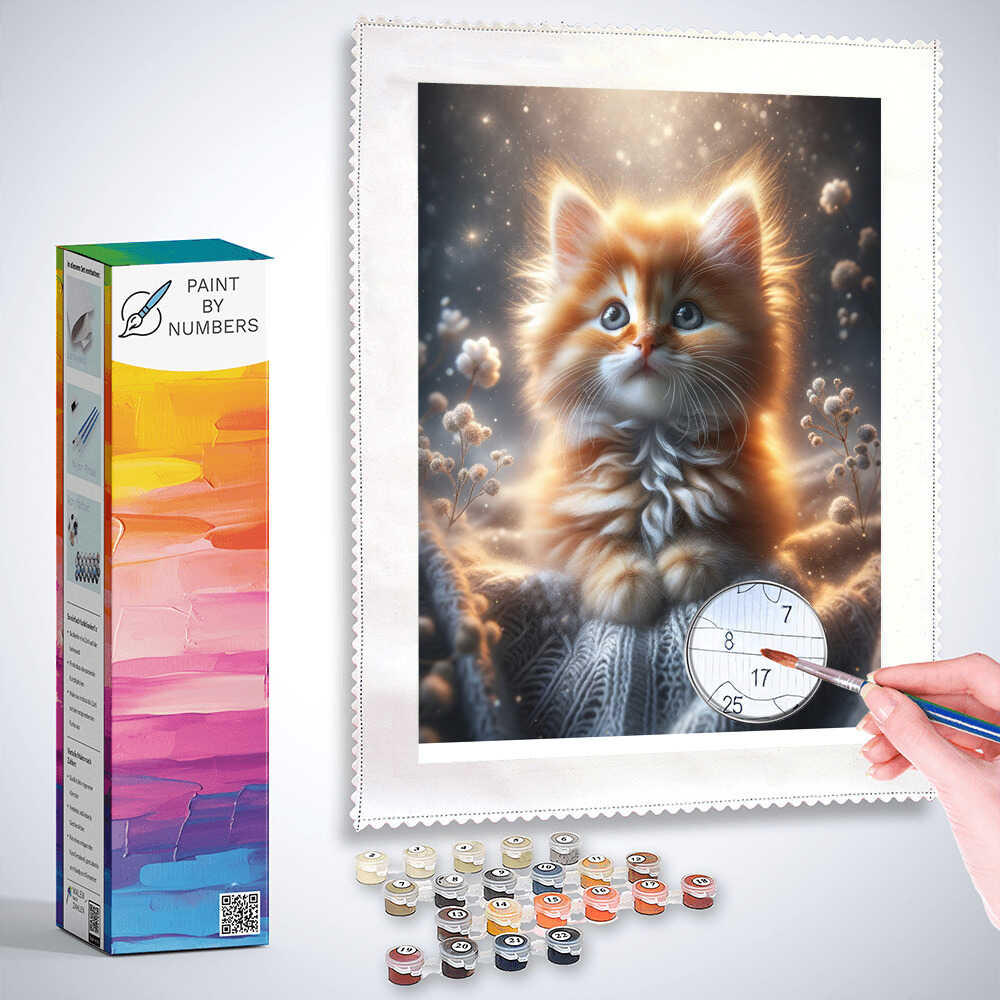 Little kitten - Paint by Numbers