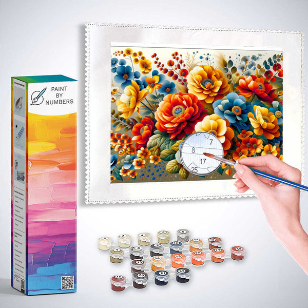 Paint by Numbers - Flower Magic