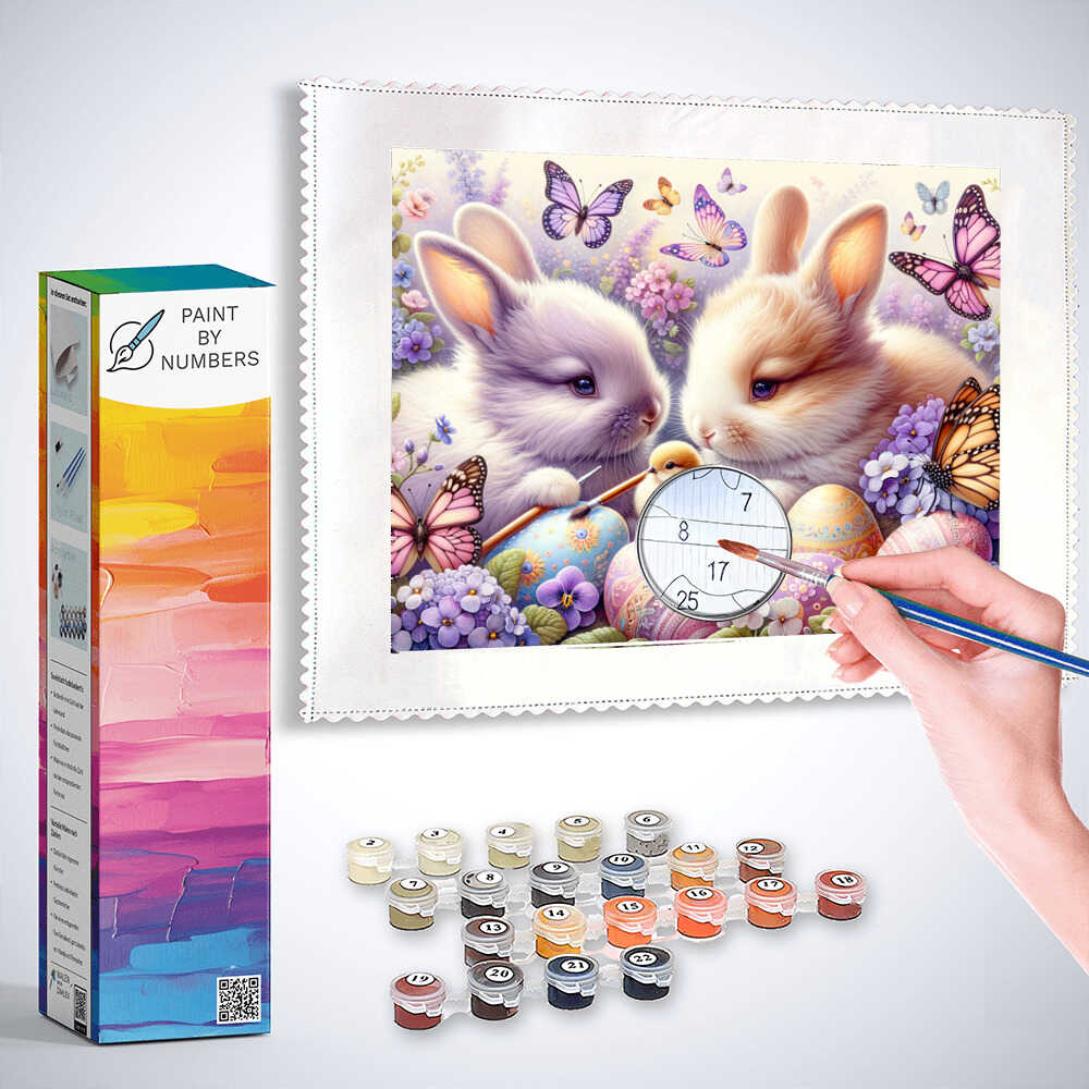 Paint by Numbers - Happy Easter