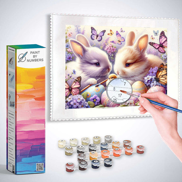 Paint by Numbers - Happy Easter