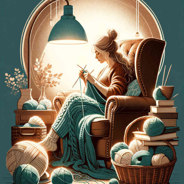 Paint by Numbers - Knit Lady