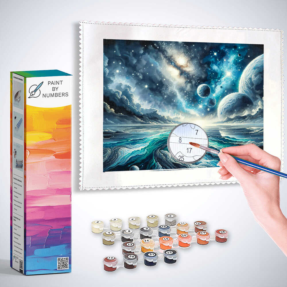 Paint by Numbers - Water of the Worlds