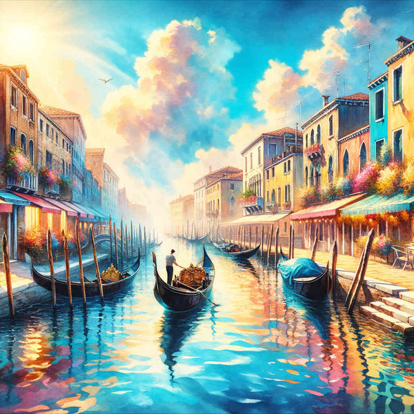 Paint by Numbers - Venice Blue Sky