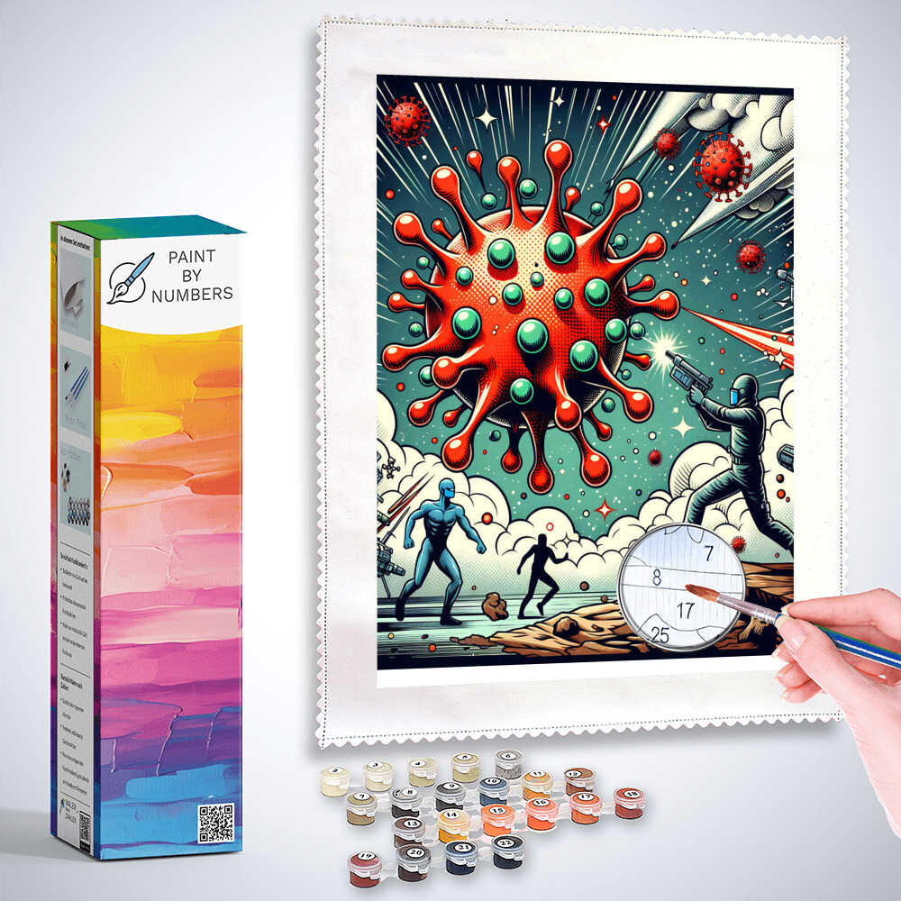 Paint by Numbers - Virus
