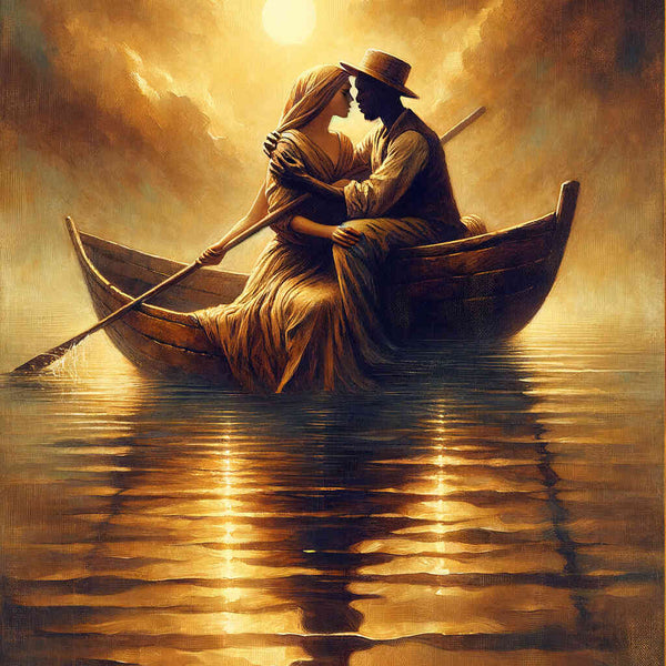 Paint by Numbers - Parchment in the Boat