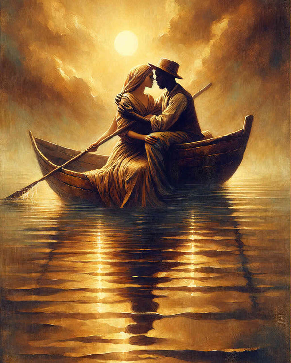 Paint by Numbers - Parchment in the Boat