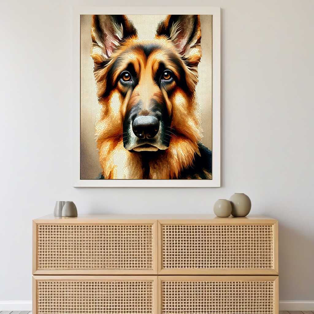 Paint by Numbers - Shepherd dog