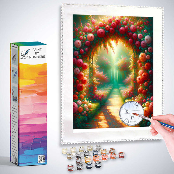 Paint by Numbers - Rose Sheet