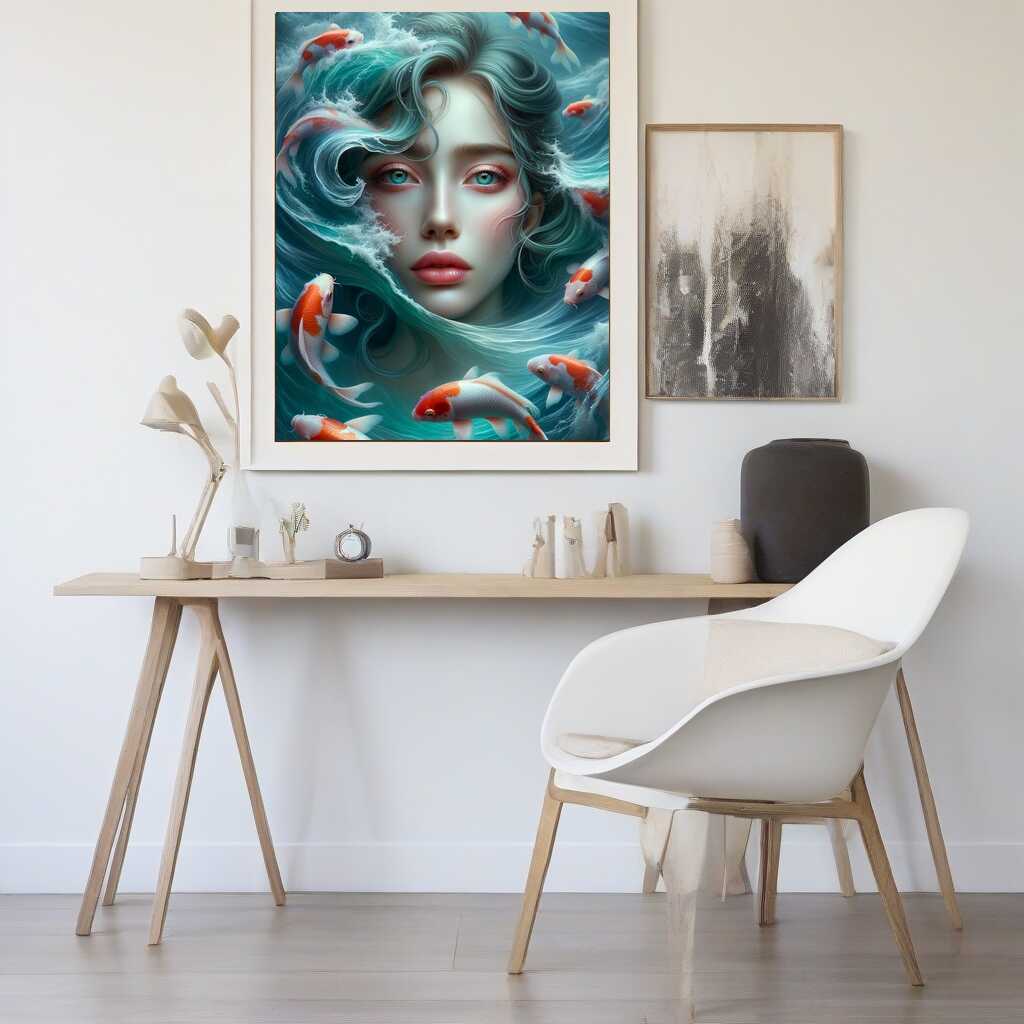 Paint by Numbers - Water woman