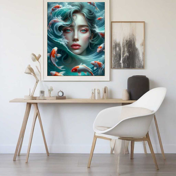 Paint by Numbers - Water woman