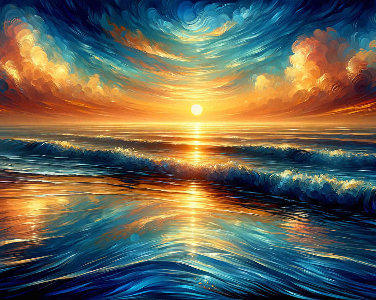 Paint by Numbers - Gentle waves