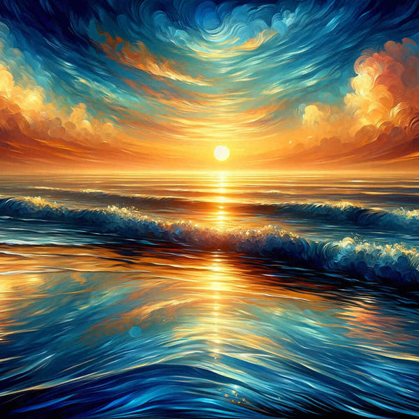 Paint by Numbers - Gentle waves