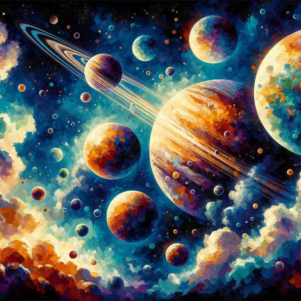 Paint by Numbers - Planet system