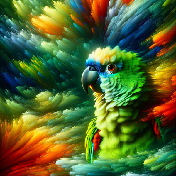 Paint by Numbers - Gruner Parrot