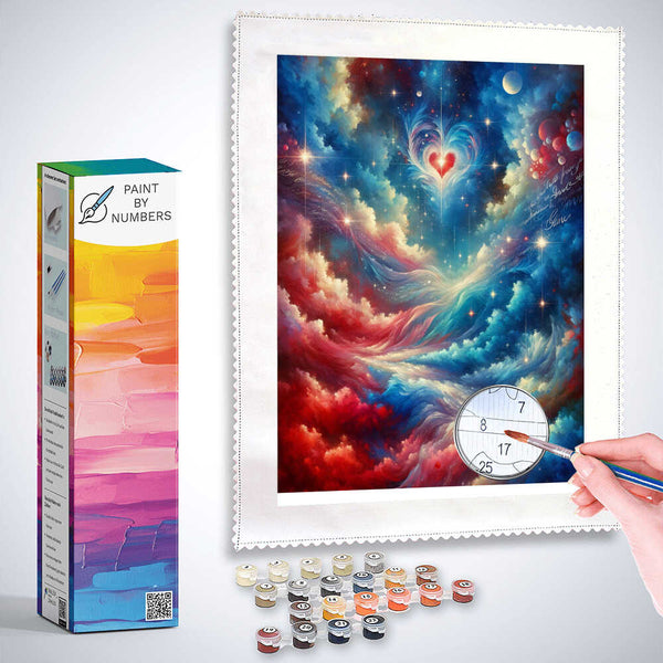 Paint by Numbers - I Love You to the Stars and Back