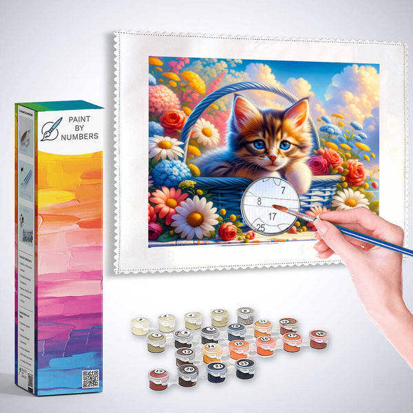 Paint by Numbers - Summer cat