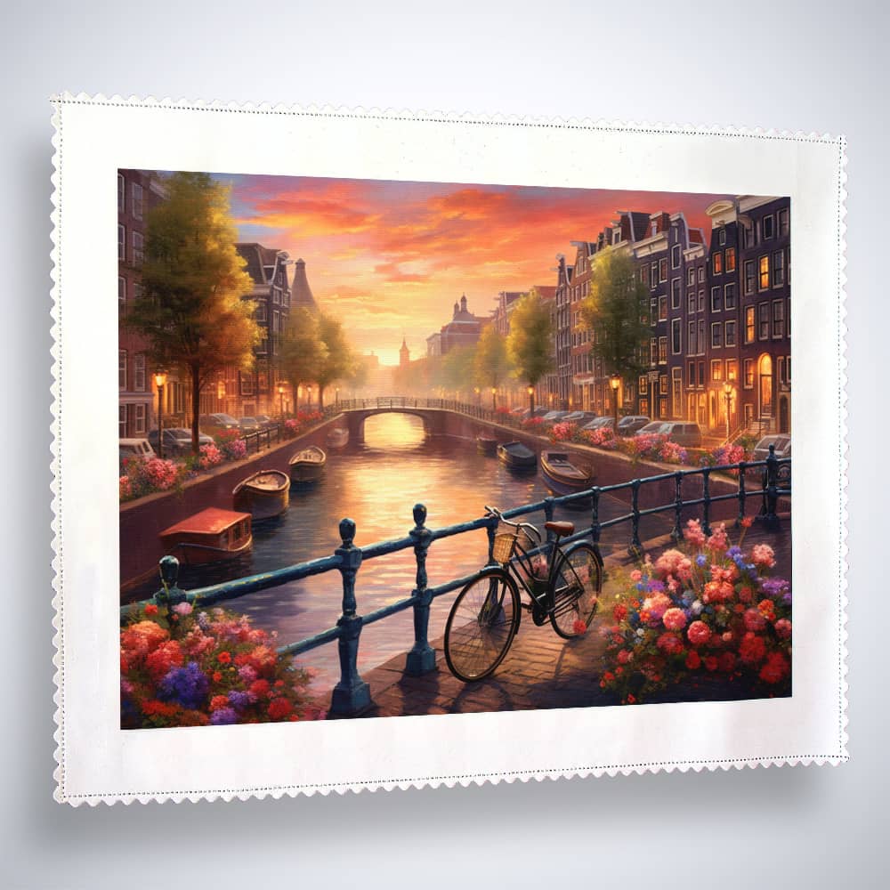 Amsterdam, bicycles - Paint by Numbers