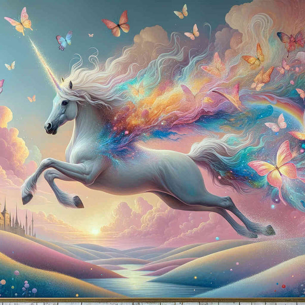 Paint by Numbers - Butterfly unicorn