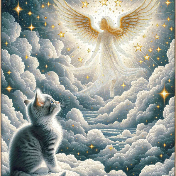 Paint by Numbers - Cat angel