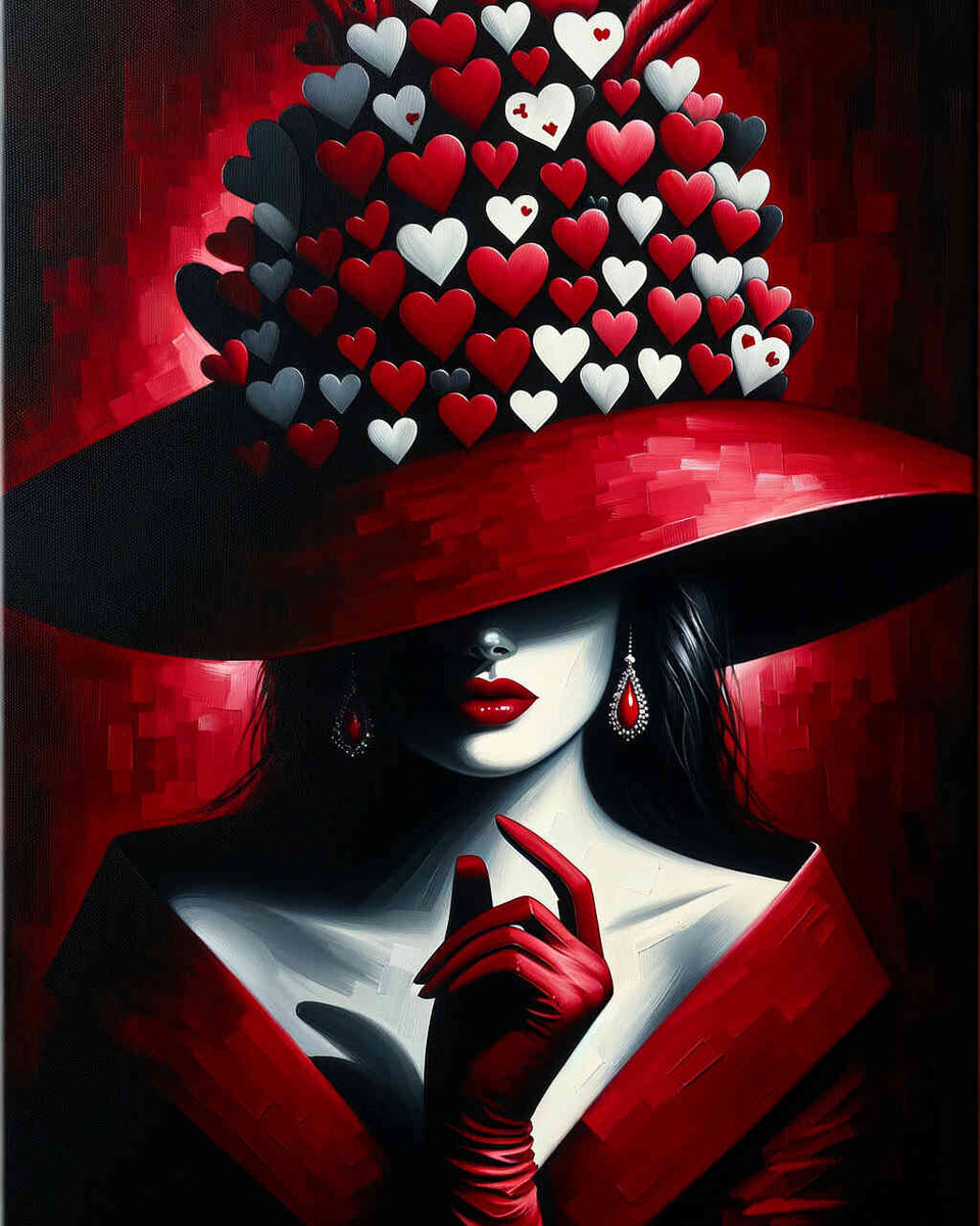 Paint by Numbers - Lady of Hearts