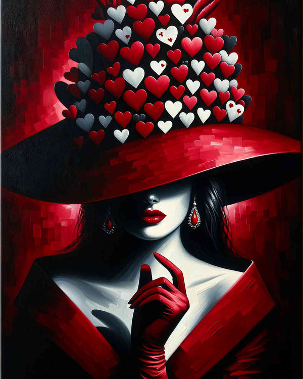 Paint by Numbers - Lady of Hearts