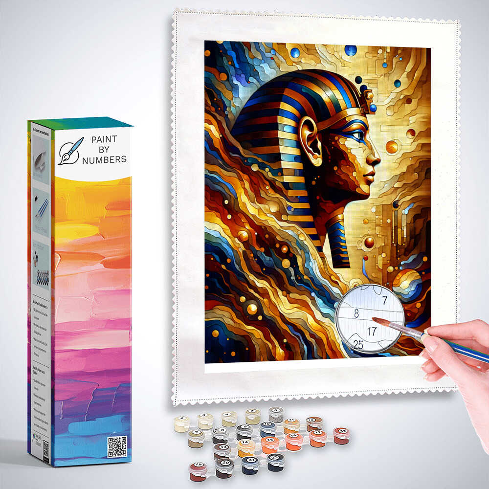 Egypt, Pharaoh - Paint by Numbers