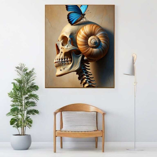 Paint by Numbers - Skull Shell