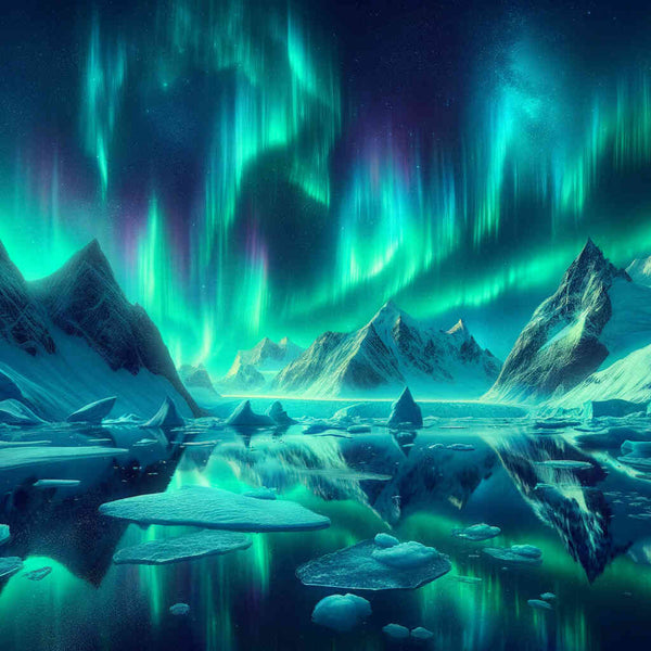 Paint by Numbers - Ice Polar Lights
