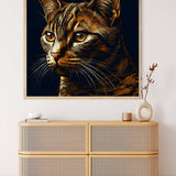 Diamond Painting - Schöne Katze - gedruckt in Ultra-HD - Katze, Neu eingetroffen, Quadratisch, Tiere